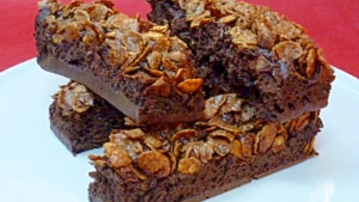 レンジで チョコフレークのブラウニー レシピ 作り方 By ぽんぽんぷー 楽天レシピ レンジで チョコフレークのブラウニー レシピ 作り方 By ぽんぽんぷー 楽天レシピ